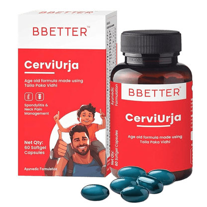 BBETTER CerviUrja - Age old Formula for Cervical Spondylitis, Neck & Shoulder pain Relief | Bbetter at Broadway
