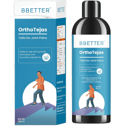 BBETTER Ortho Tejas - Ayurvedic Oil for Knee & Joint Pain Management | Bbetter at Broadway