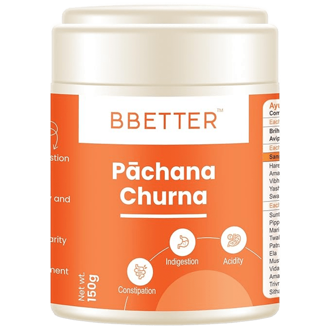 BBETTER Pachana Churna - Herbal Powder for Healthy Digestion, Bloating & Gut Health | Bbetter at Broadway