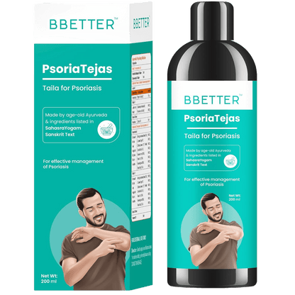 BBETTER PsoriaTejas - Ayurvedic Oil for Psoriasis Relief & Skin Health Management | Bbetter at Broadway
