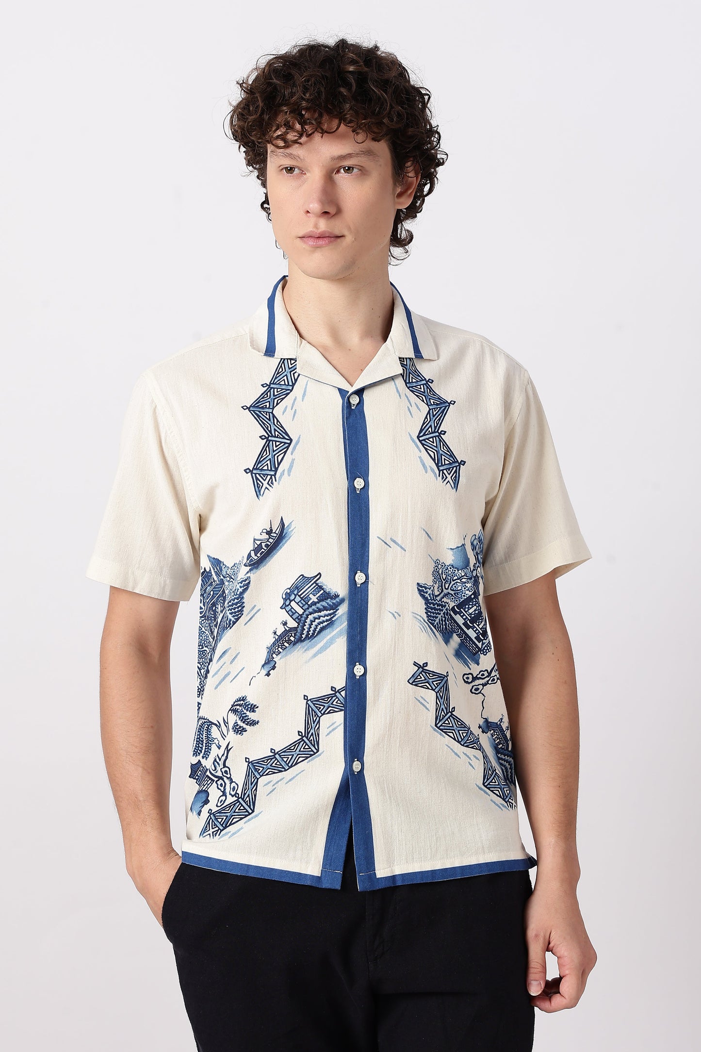 Tideway Tales Cuban Collar Shirt | Hamptons at Broadway