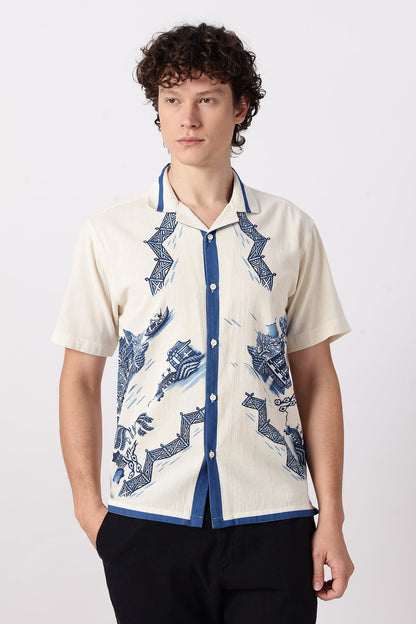 Tideway Tales Cuban Collar Shirt | Hamptons at Broadway