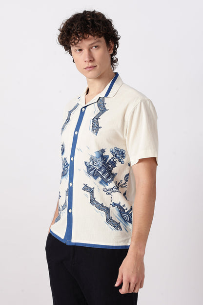 Tideway Tales Cuban Collar Shirt | Hamptons at Broadway