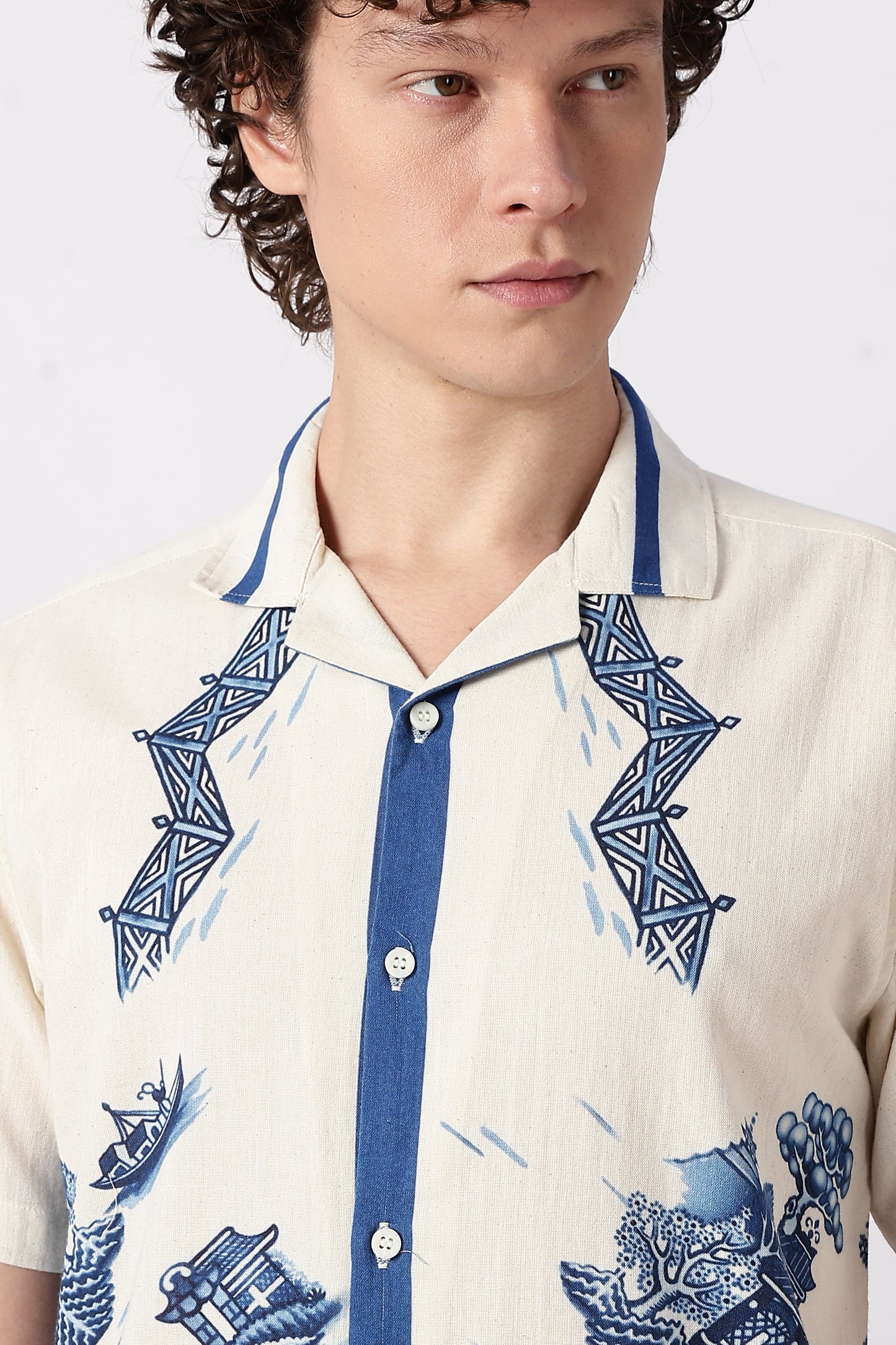Tideway Tales Cuban Collar Shirt | Hamptons at Broadway