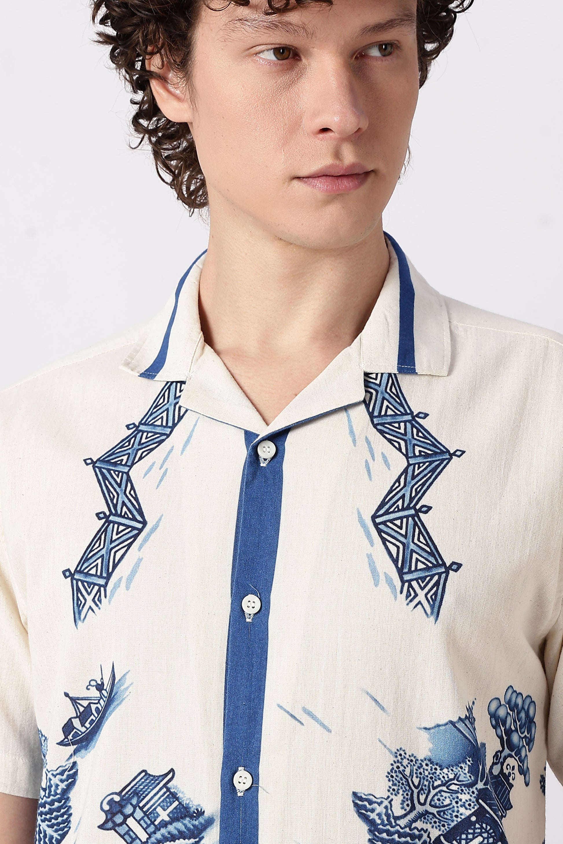 Tideway Tales Cuban Collar Shirt | Hamptons at Broadway