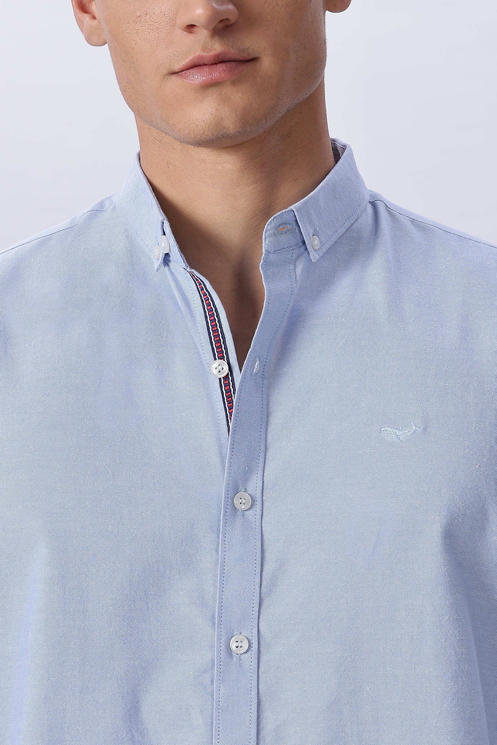 Classic Blue Pre-washed Oxford Shirt | Hamptons at Broadway