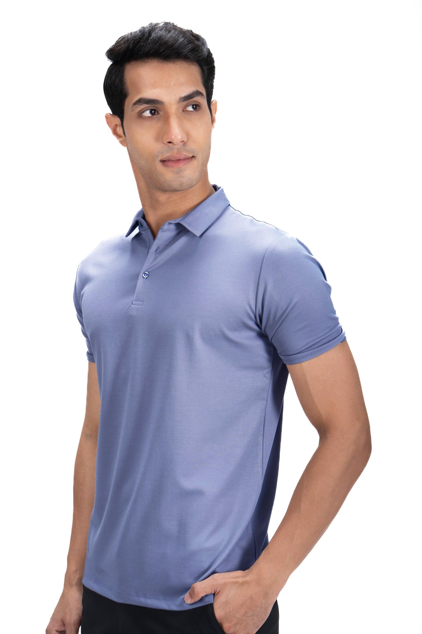 Cardinal Polo Twill- Airforce Blue