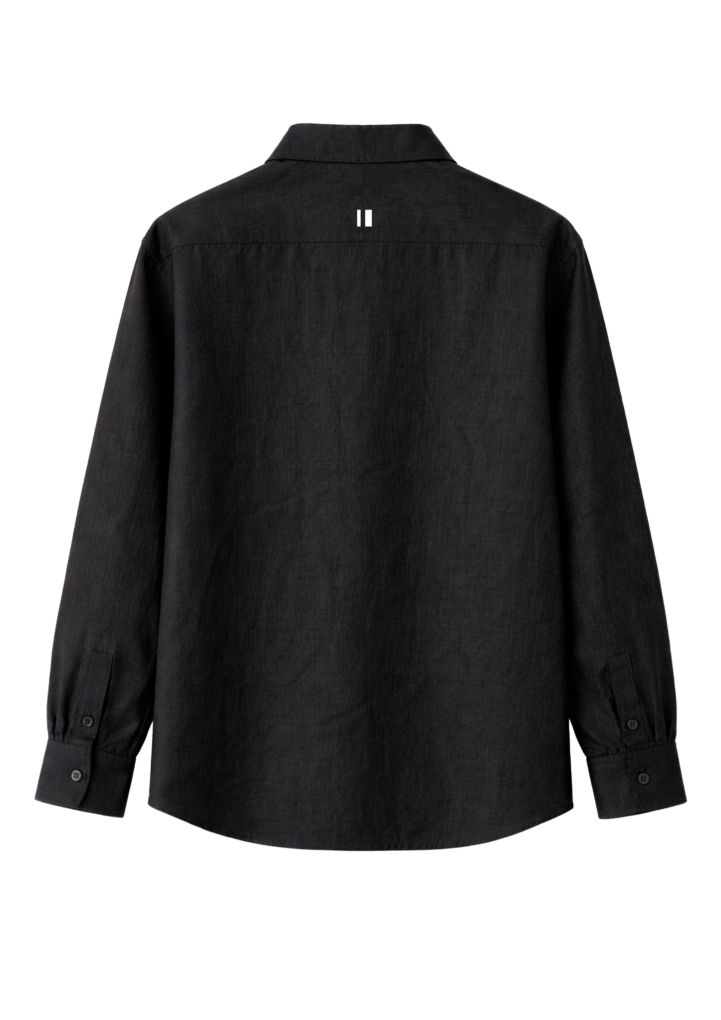 Black Linen Shirt Jr