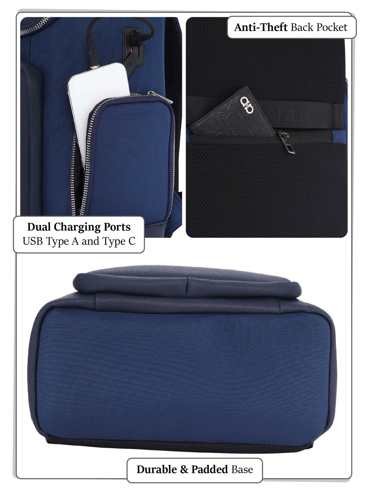 Fur Jaden The Cloud Commuter - Navy