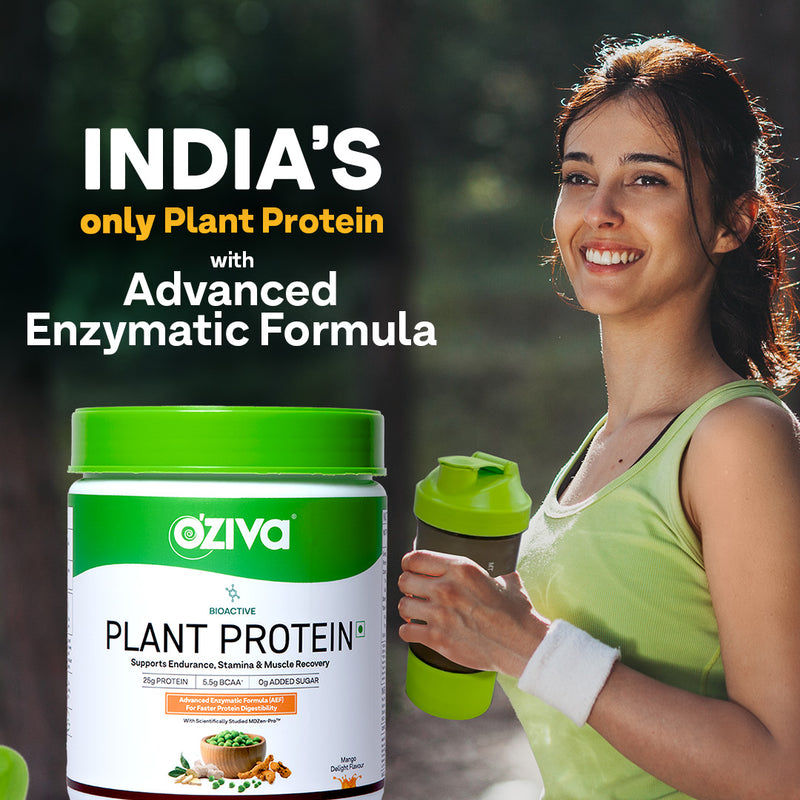 OZiva Bioactive Plant Protein Rich Chocolate 500Gm | OZiva at Broadway