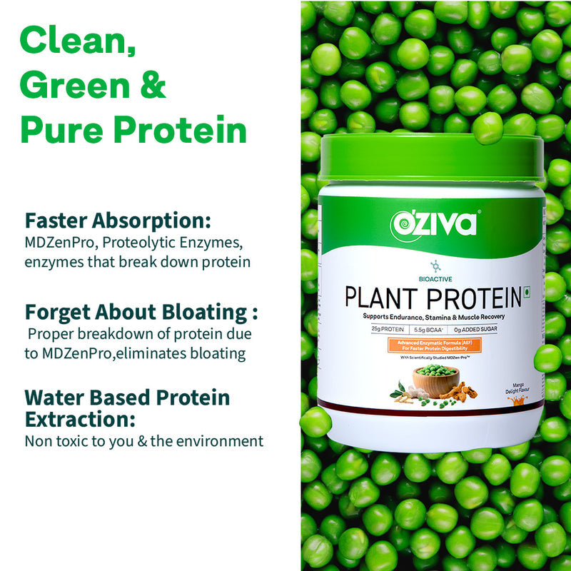 OZiva Bioactive Plant Protein Rich Chocolate 500Gm | OZiva at Broadway