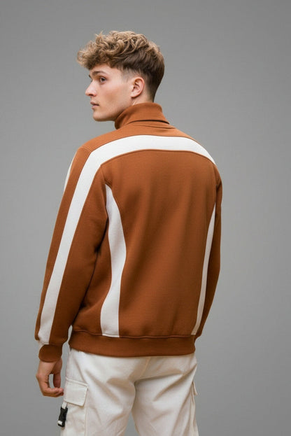 Core Line Sweatshirt - Brown