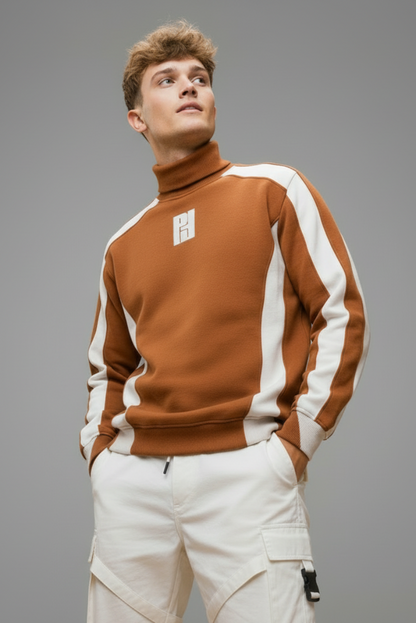 Core Line Sweatshirt - Brown