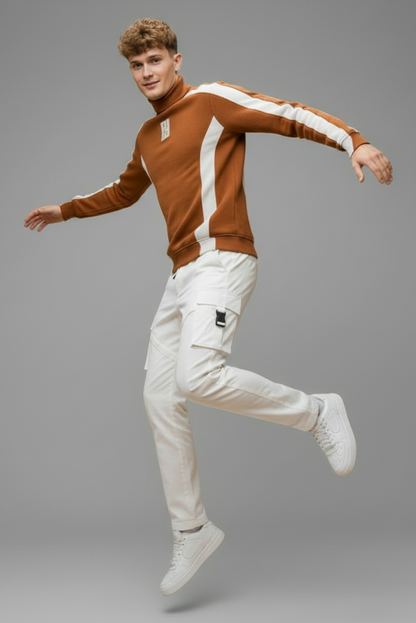 Core Line Sweatshirt - Brown