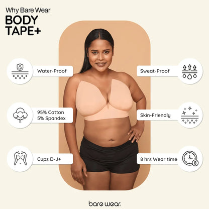 Body Tape+ (10 cm width) | Bare Wear at Broadway