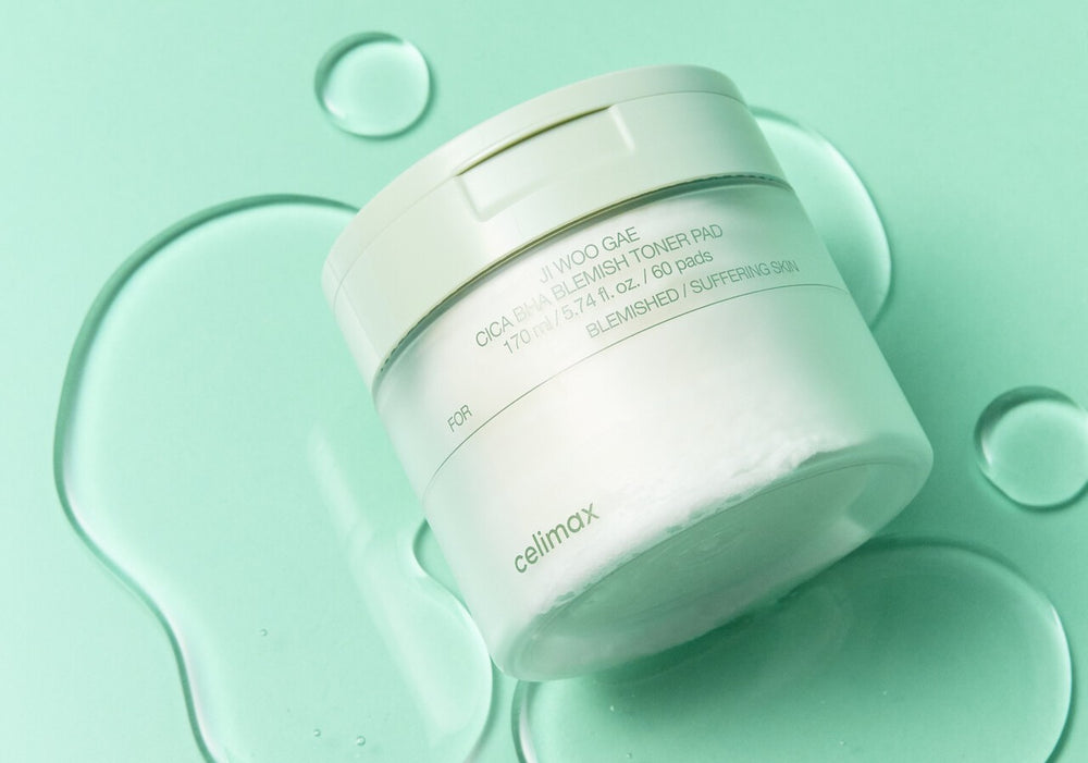 Celimax Ji Woo Gae Cica BHA Blemish Toner Pad 170ml