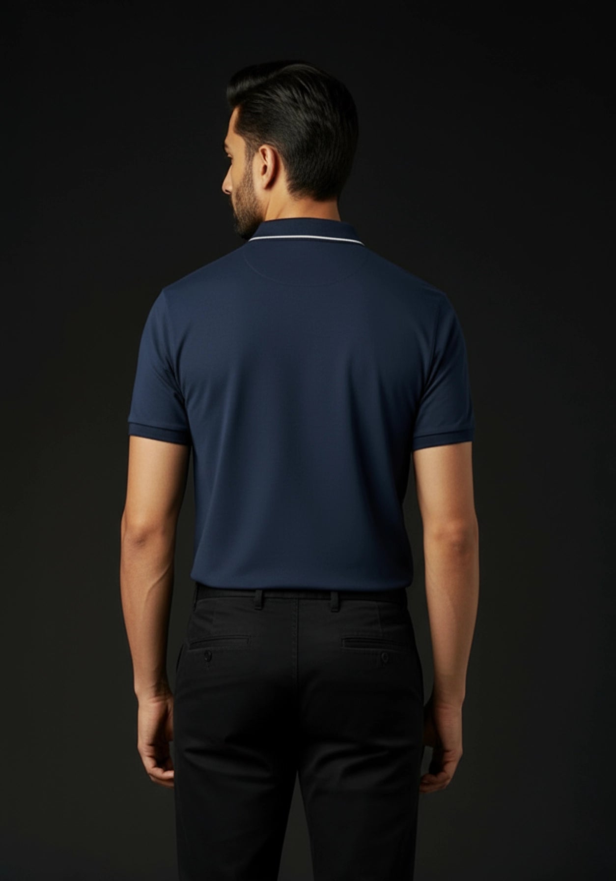 The Riviera Liquid Polo Navy