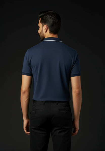 The Riviera Liquid Polo Navy