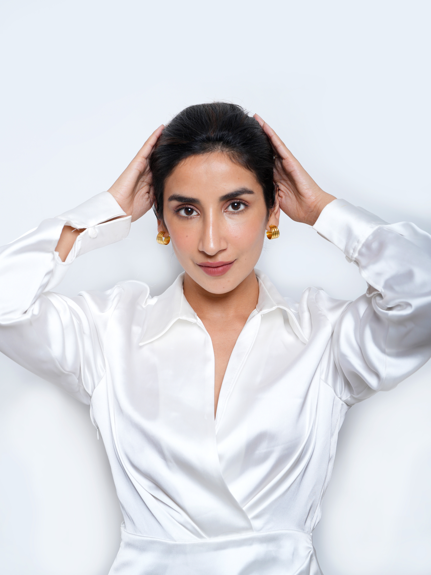 Backcombed hair topper – 14-16 inch- Lace Base – 4×4 | Nish Hair