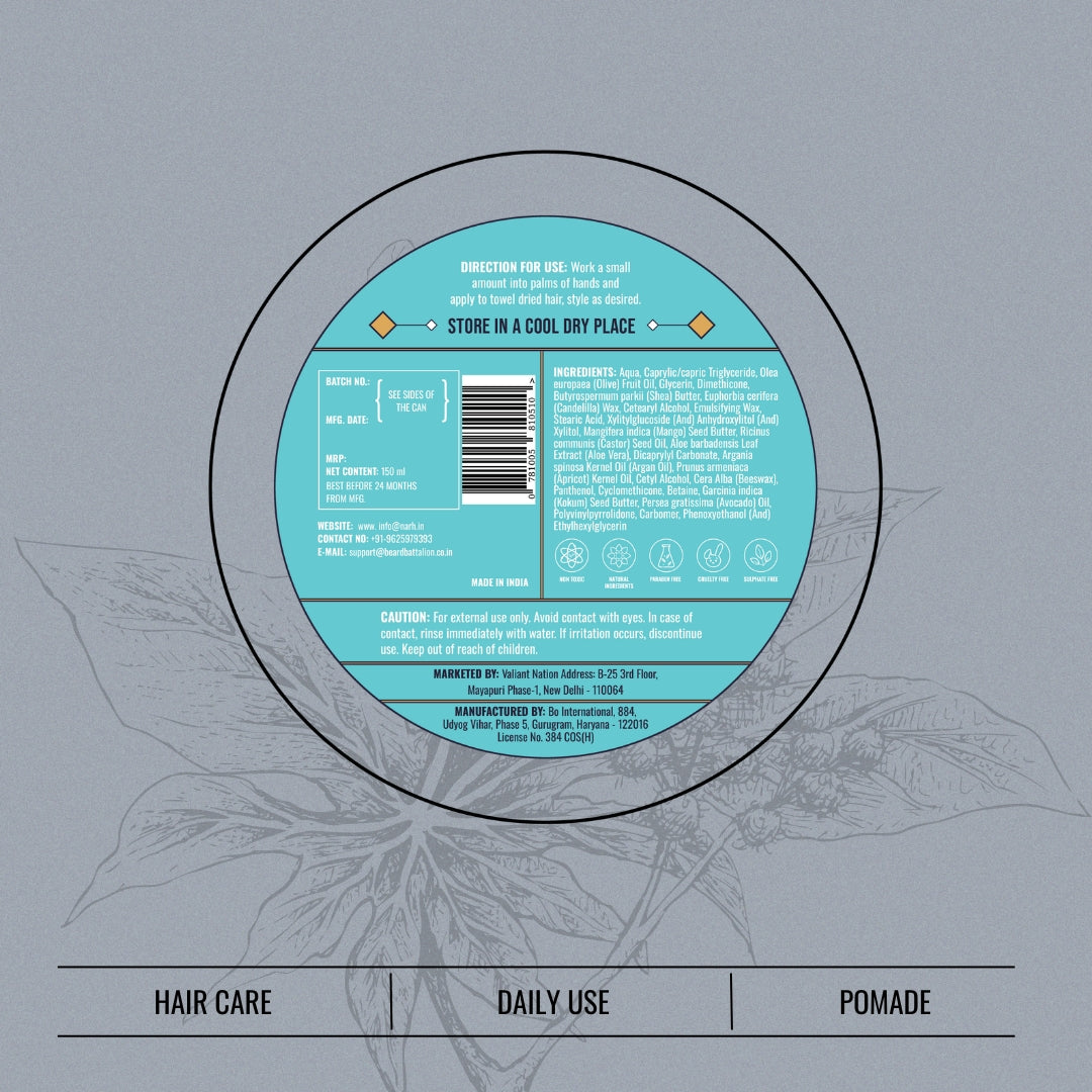 KOBALT | Hard Water Styling Hair Gel - Narh - hair styling