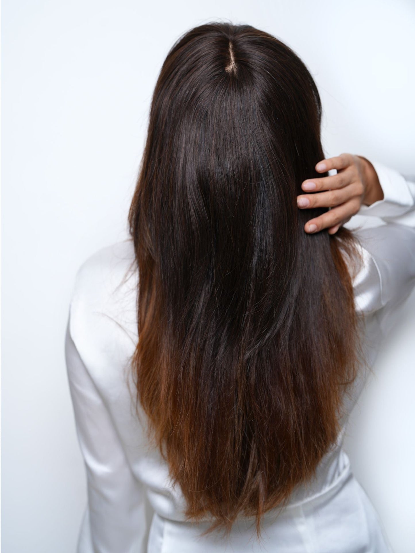 Bangs With Scalp Hair Topper â Silk Base Bangs â Nish Hair