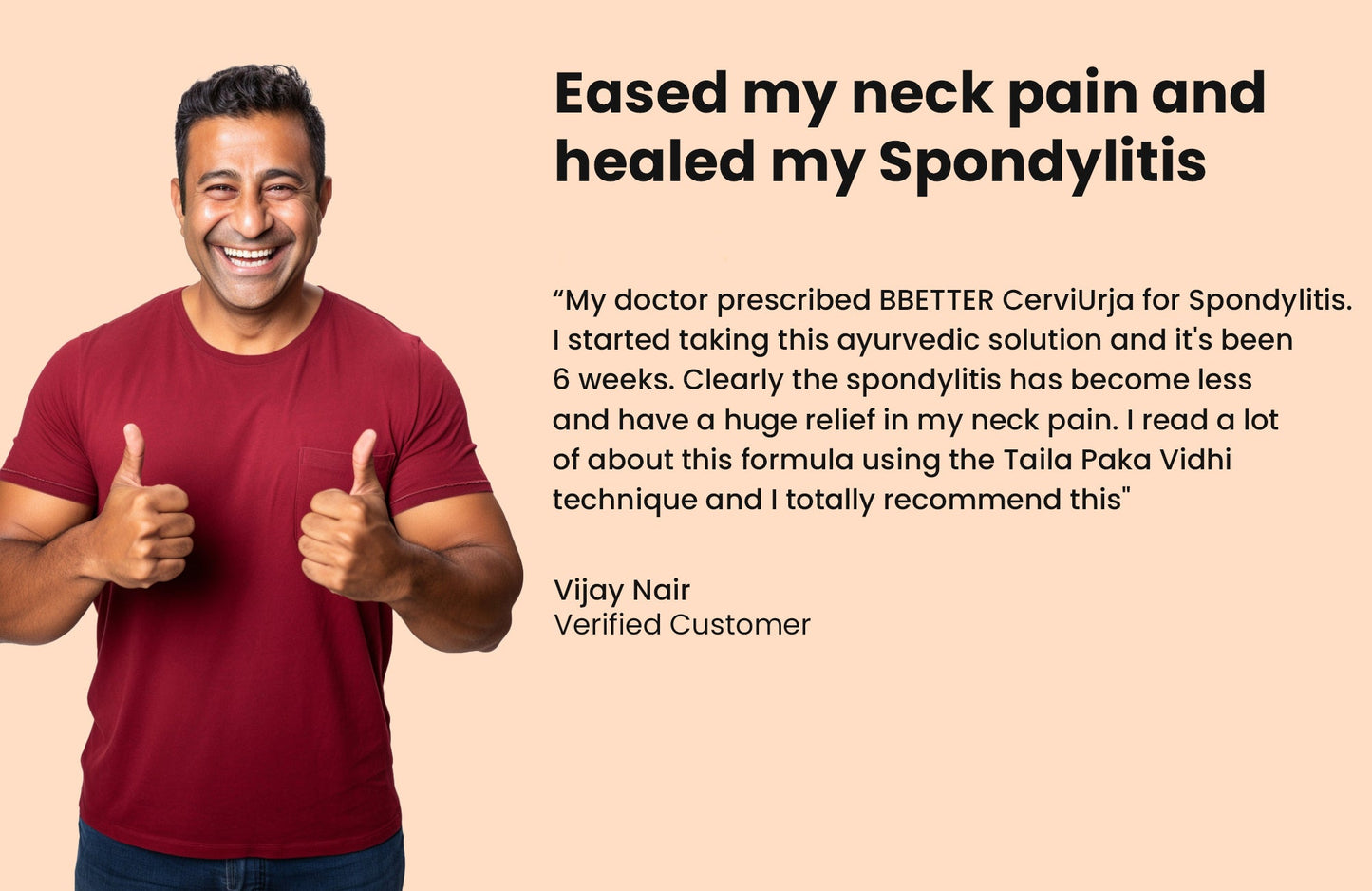 BBETTER CerviUrja - Age old Formula for Cervical Spondylitis, Neck & Shoulder pain Relief | Bbetter at Broadway