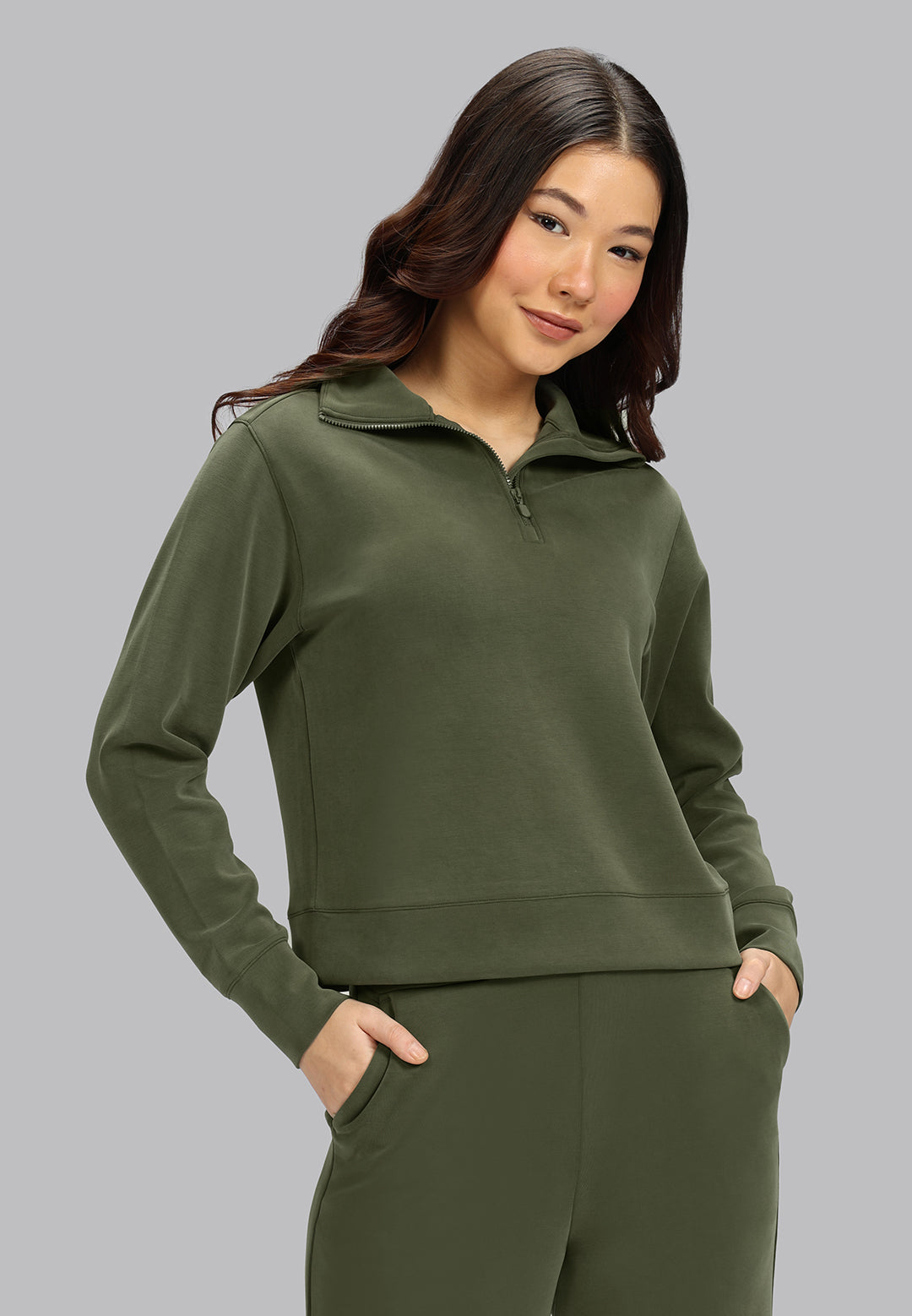 BareButter™ Pullover With Zipper | BlissClub at Broadway