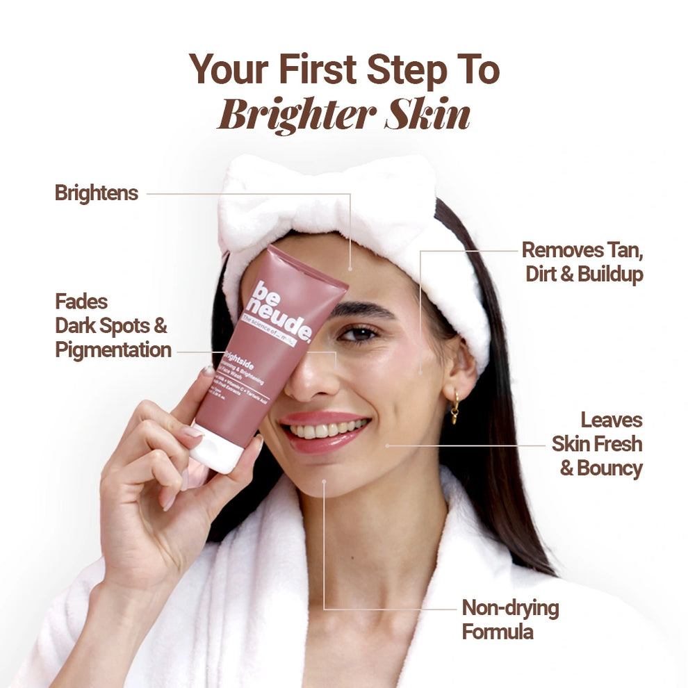 Brightside - Detanning &  Brightening Face Wash 100ml