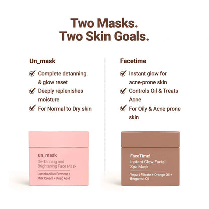 Un_mask Instant Detanning, Hydrating and Brightening Face Mask