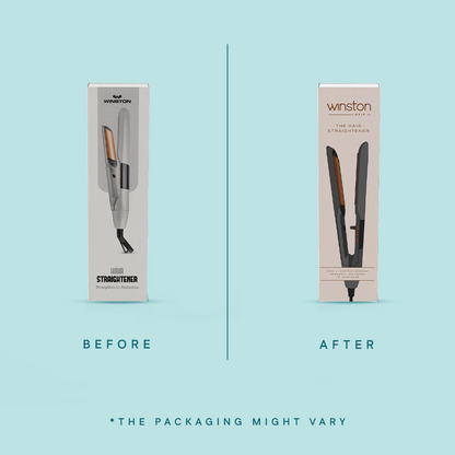 Hair Straightener | Ceramic Titanium Plates for Frizz-Free Styling | Winston at Broadway
