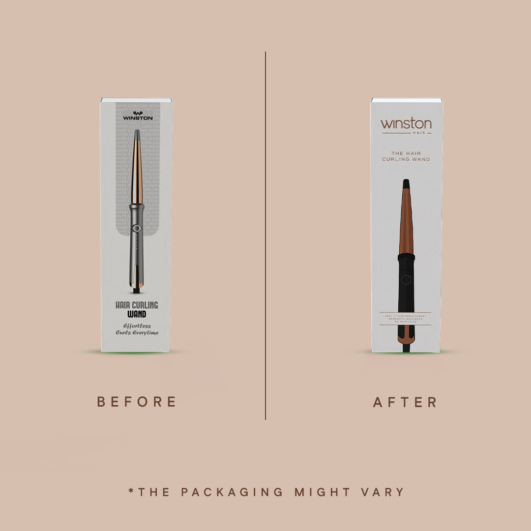 Hair Curling Wand | Fast Heating, Ceramic Barrel for Perfect Curls | Winston at Broadway