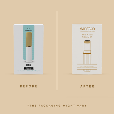 Face Trimmer | Painless Facial Hair Removal Tool With 3D Cutting Technology