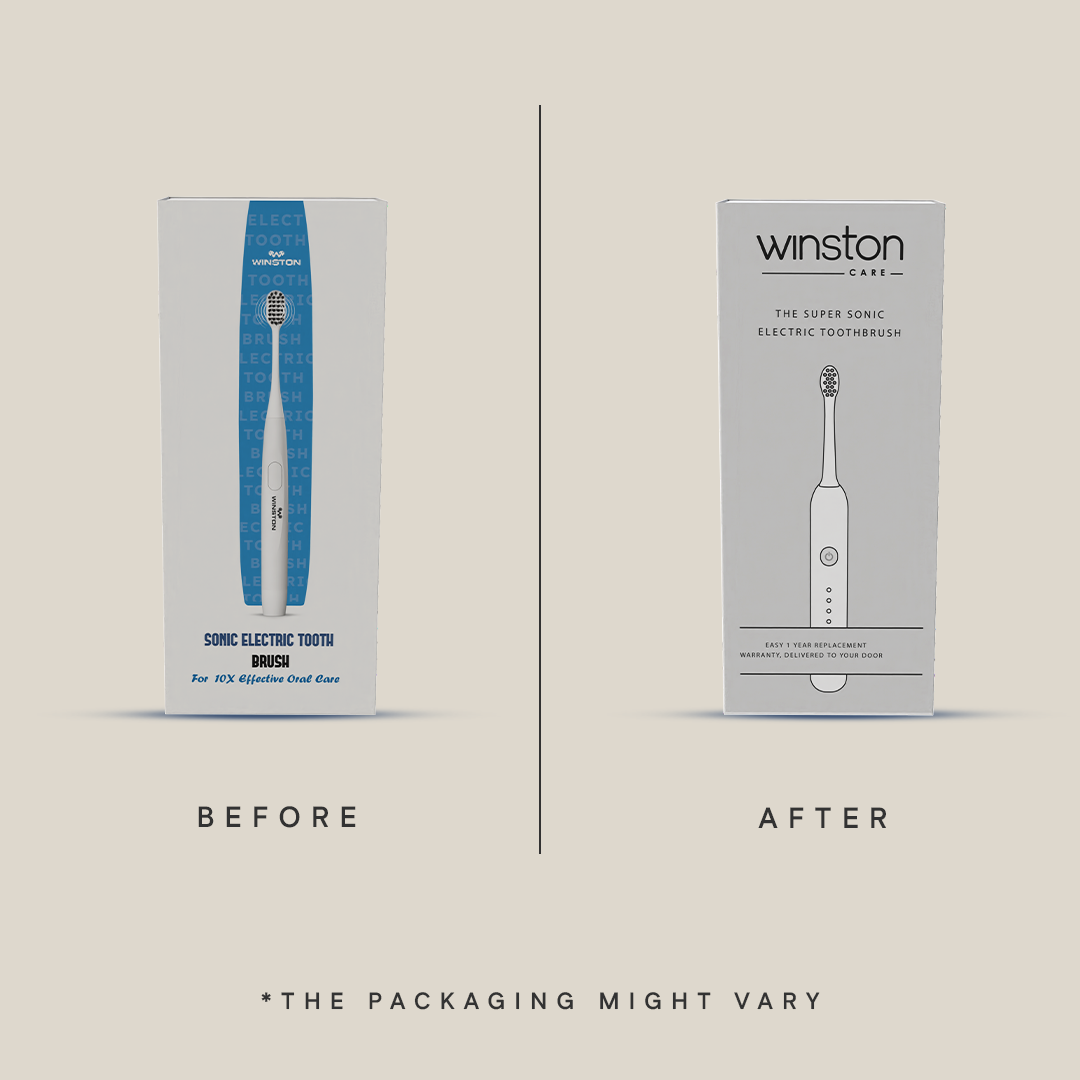 Sonic Electric Toothbrush | Rechargeable, 5 Cleaning Modes, IPX8 Waterproof | Winston at Broadway