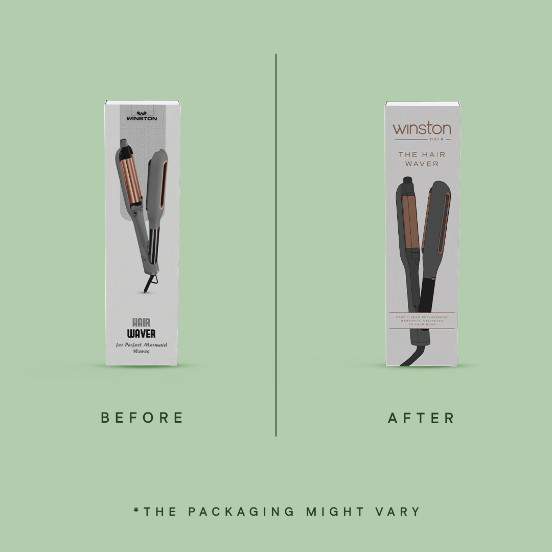 Hair Waver With Adjustable Wave Depth | Effortless Beachy Waves | Ceramic Coated | Winston at Broadway
