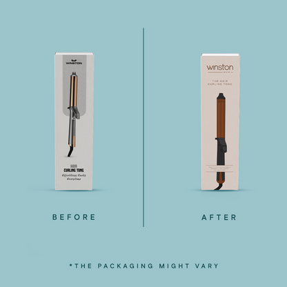 Hair Curling Tong | 25MM Ceramic Barrel for Long-Lasting Curls | Winston at Broadway
