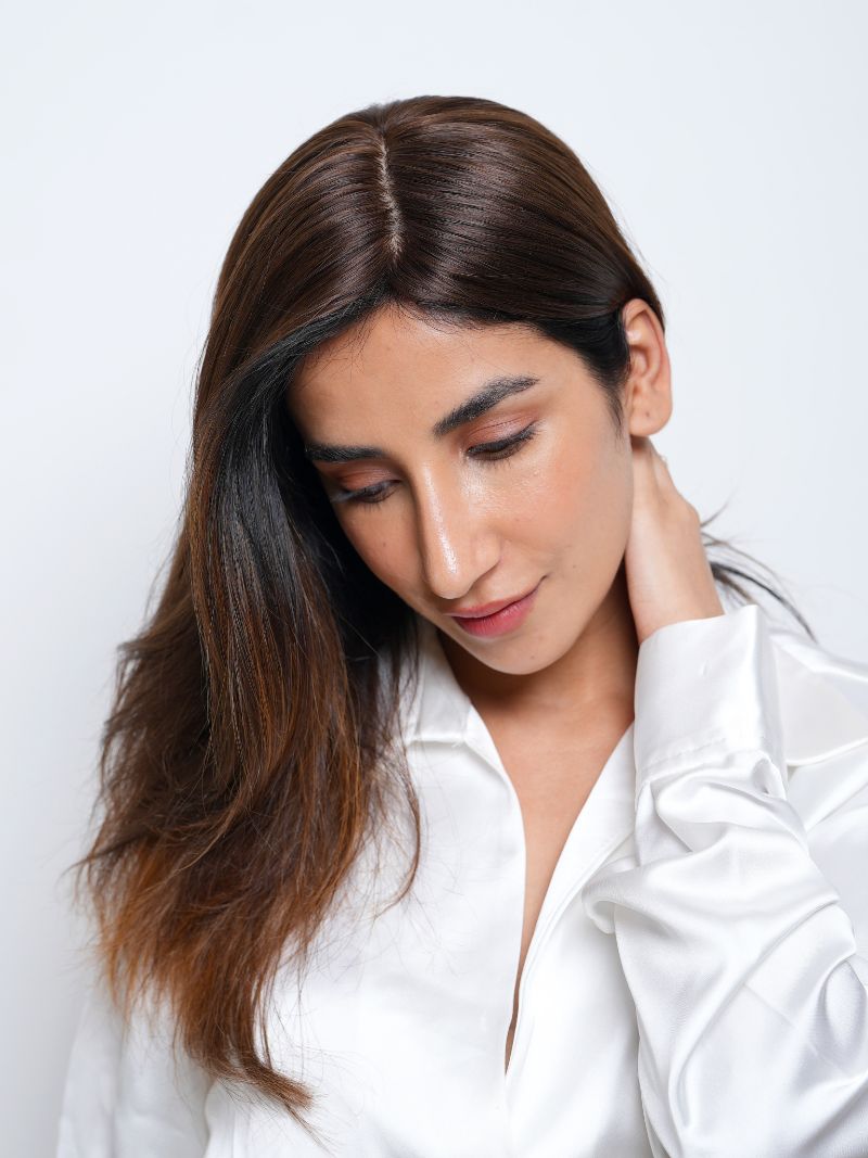 Best Hair Topper | Silk Base | 6x6inch | Nish Hair | Nish Hair at Broadway