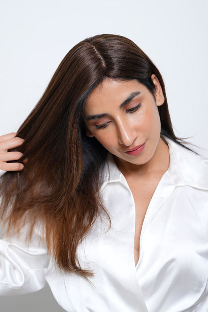 Best Hair Topper | Silk Base | 6x6inch | Nish Hair