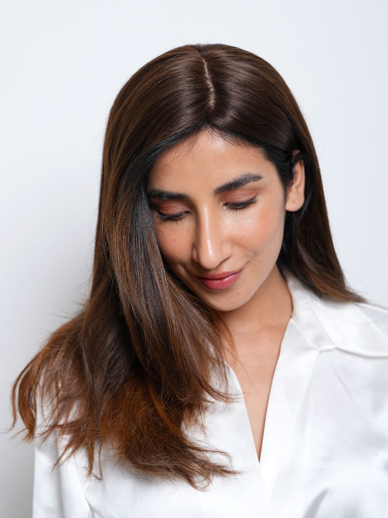 Best Hair Topper | Silk Base | 6x6inch | Nish Hair