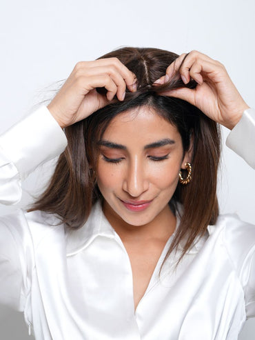 Best Hair Topper | Silk Base | 6x6inch | Nish Hair