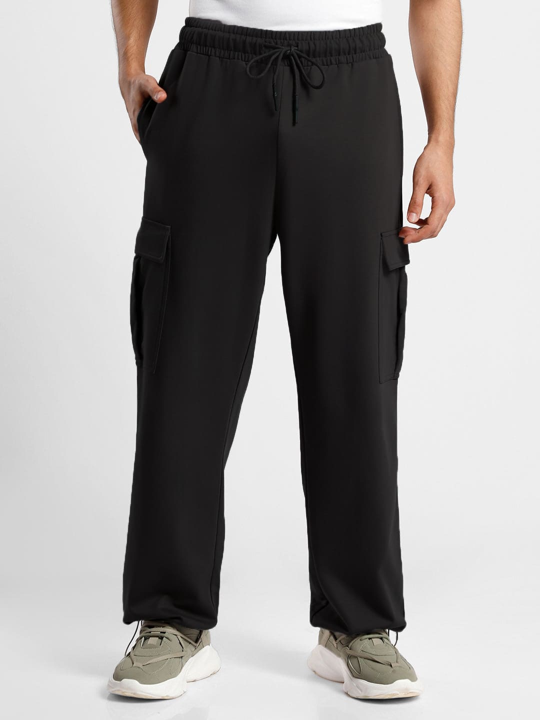 Relaxed Fit Cargo Joggers