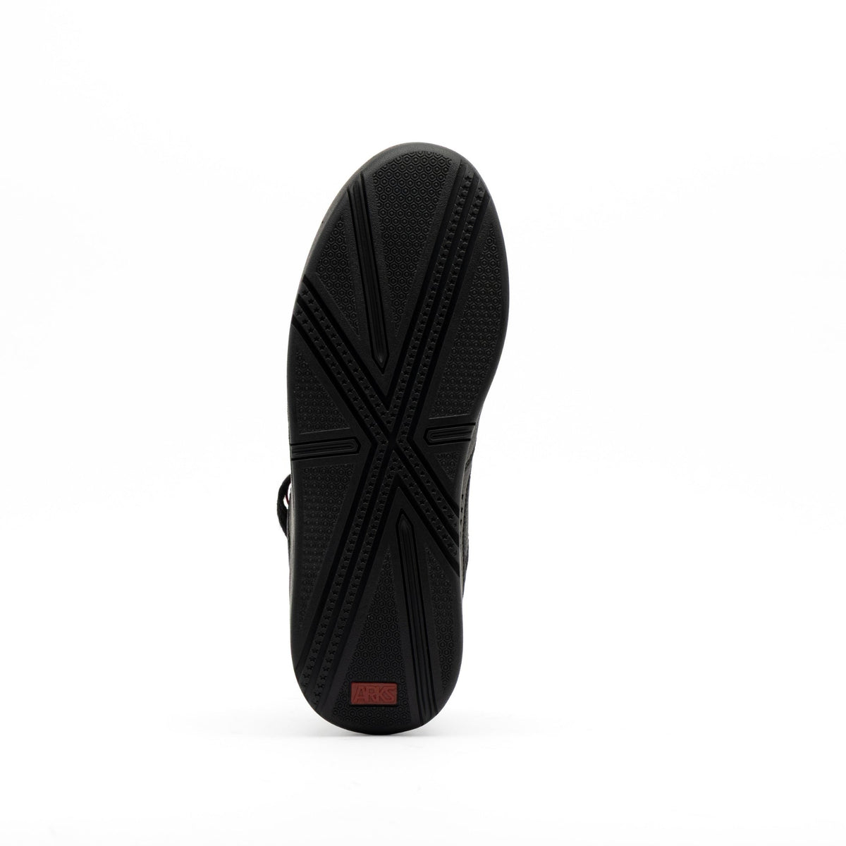 Black Leather Low Top Sneaker