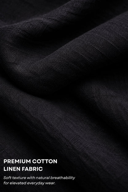 Signature Linen Cotton Blend Shirt
