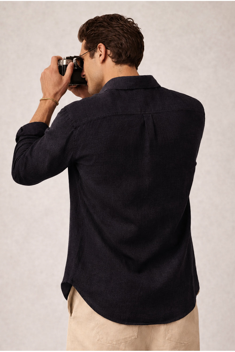 Signature Linen Cotton Blend Shirt