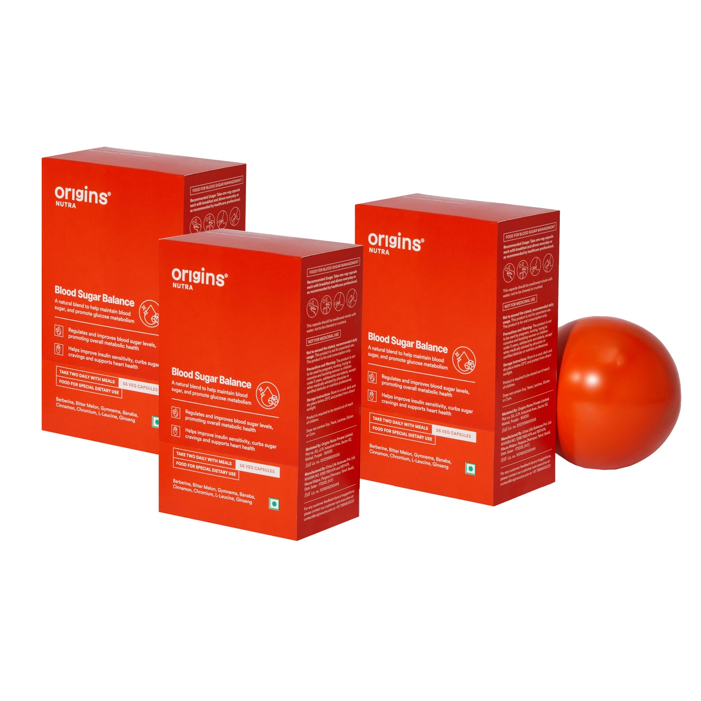 Origins Nutra Blood Sugar Balance Capsules | Helps in Blood Sugar Level Balance, Aids in Insulin Sensitivity | Gymnema Extract & L-Leucine |GMP Certified | For Men & Women | 56 Capsules. | Origins Nutra at Broadway