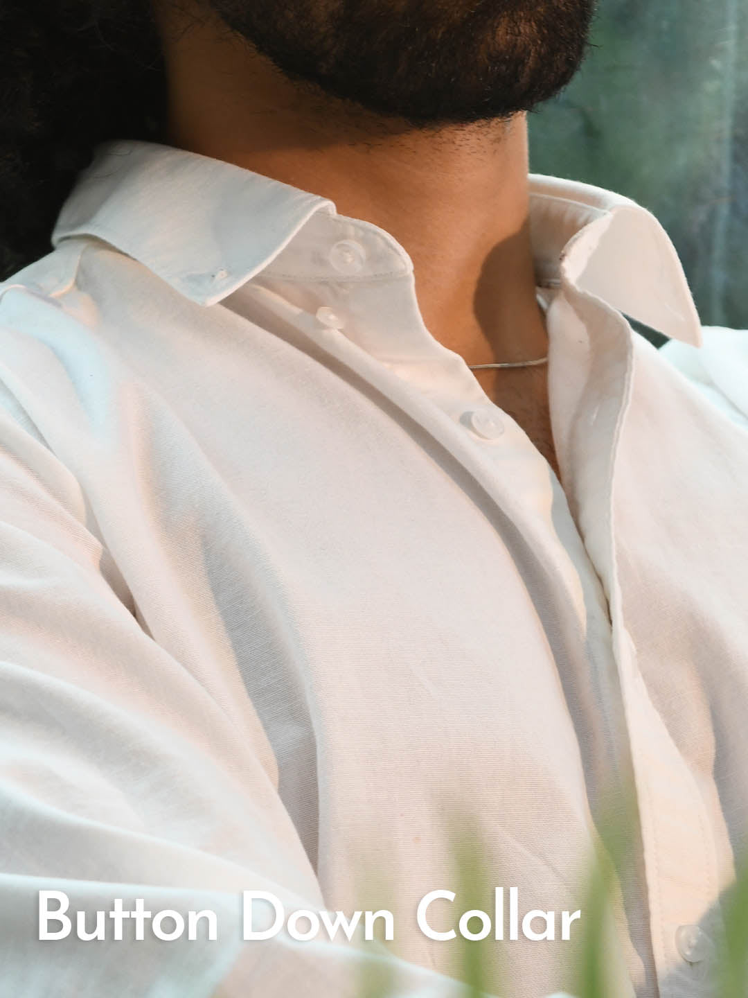 Button Down Full Sleeve Cotton Shirt - Bloom