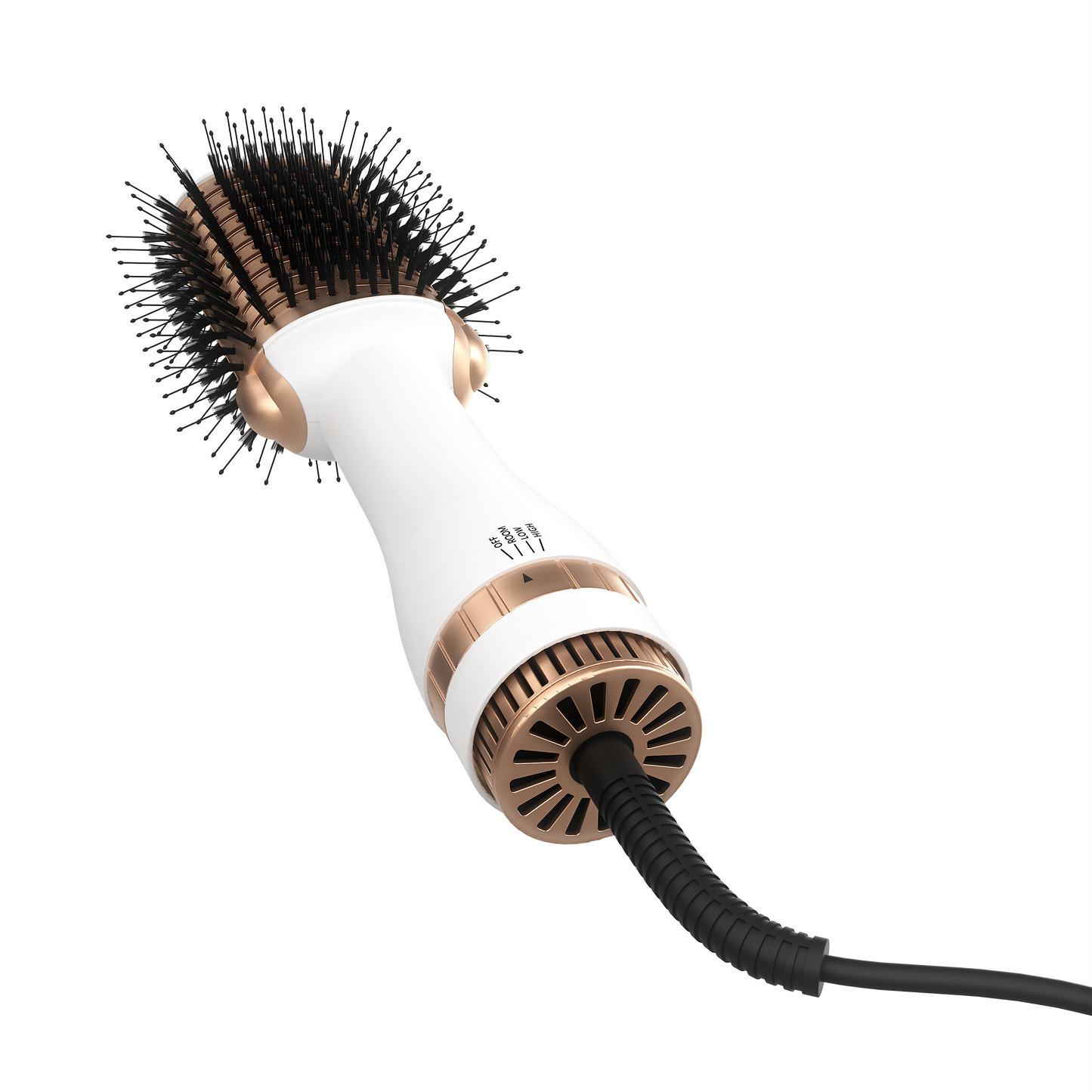 Hair Blow Drying Brush | Hot Air Styler & Volumizer for Smooth, Frizz-Free Hair - White | Winston at Broadway