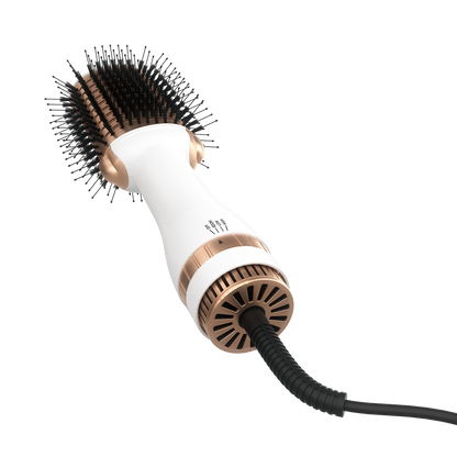 Hair Blow Drying Brush | Hot Air Styler & Volumizer for Smooth, Frizz-Free Hair - White | Winston at Broadway