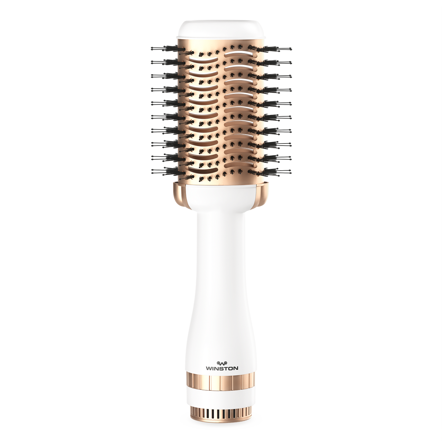 Hair Blow Drying Brush | Hot Air Styler & Volumizer for Smooth, Frizz-Free Hair - White | Winston at Broadway