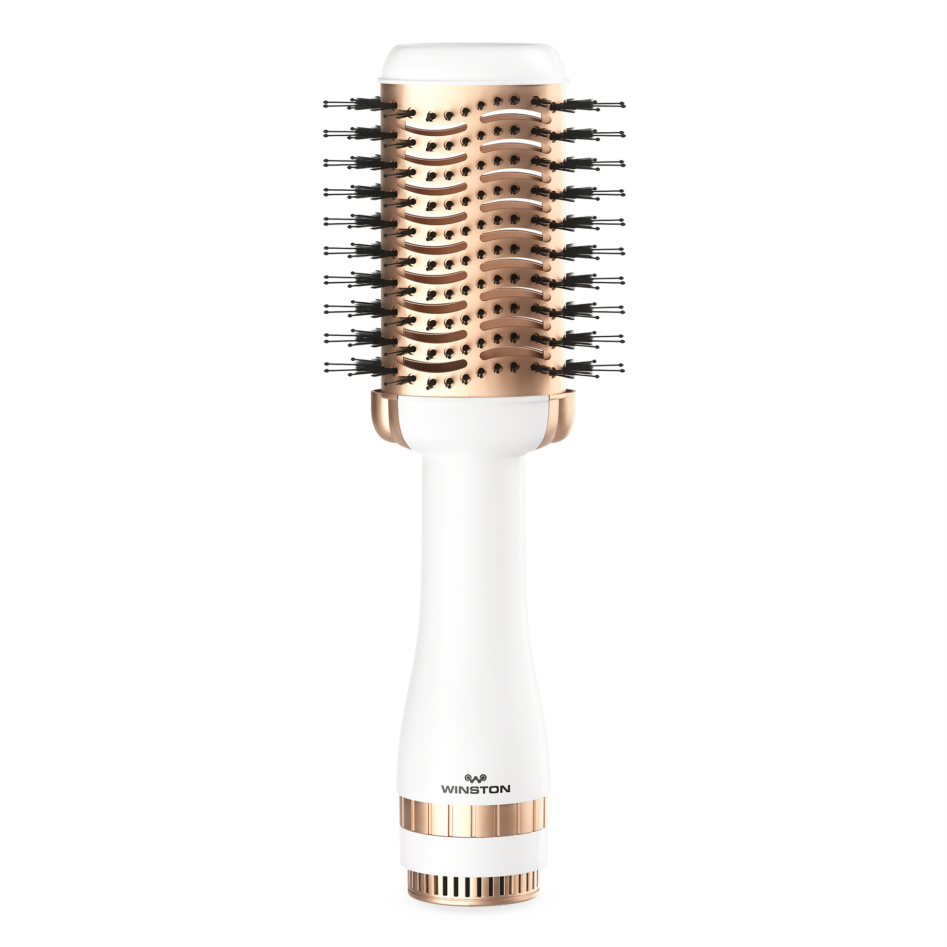 Hair Blow Drying Brush | Hot Air Styler & Volumizer for Smooth, Frizz-Free Hair - White | Winston at Broadway