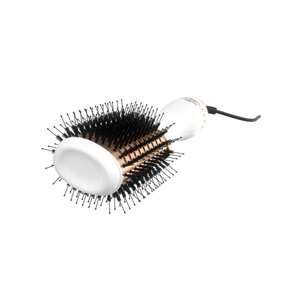 Hair Blow Drying Brush | Hot Air Styler & Volumizer for Smooth, Frizz-Free Hair - White | Winston at Broadway